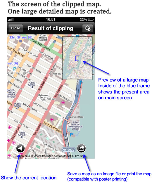 DecaMaps is a useful tool for checking your current location.