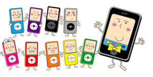 iPod/iPhone/PSP/WALKMAN�ȂǂɑΉ�
