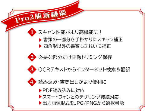 Pro2版新機能