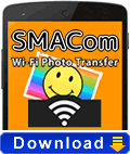 SMACom Wi-Fi写真転送