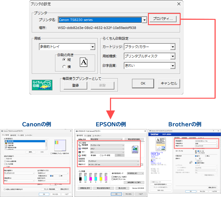 プロパティ